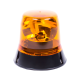 Vision Alert 401.001 Single Bolt Fixing 12v Rotating Amber Beacon Low profile PN: 401.001-CLEARANCE