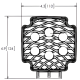 ECCO EW2101 Series 12/24v IP67 EQUINOX LED Worklamp PN: EW2101