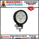 LED Autolamps 8312BM 12/24V Compact Round Work Lamp PN: 8312BM 