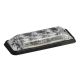 LED Autolamps SSLED3DVA 12/24V Low-Profile 3-LED Amber Warning Lamp PN: SSLED3DVA