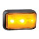 LED Autolamps 58AME 12/24V Side Indicator Lamp – Black Bracket PN: 58AME