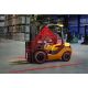 LED Autolamps 62RP6BM 10-80V Red Perimeter Line Forklift Safety Work Lamp PN: 62RP6BM