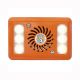 Alarmalight AVAL280W 2 pod WHITE LEDs with tonal alarm PN:AVAL280W