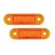 LED Autolamps 7922AM2 12/24V Side Marker Lamp (Twin Pack) PN: 7922AM2