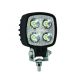 LED Autolamps 8112BM 12/24V Compact Square Work Lamp PN: 8112BM