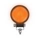 LED Autolamps 8312BMA 12/24V Compact Round Work Lamp - Amber PN: 8312BMA