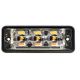 LED Autolamps SSLED3DVA 12/24V Low-Profile 3-LED Amber Warning Lamp PN: SSLED3DVA