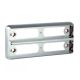 LED Autolamps 200B2C Replacement Double Bracket – Chrome PN: 200B2C