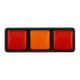 LED Autolamps 282 Series Triple Combination Rear Lamp PN: 282FARM