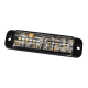 Van Master VMGLED73AW 12-24V R65 Low Profile 6 LED Dual Colour Warning Light PN: VMGLED73AW